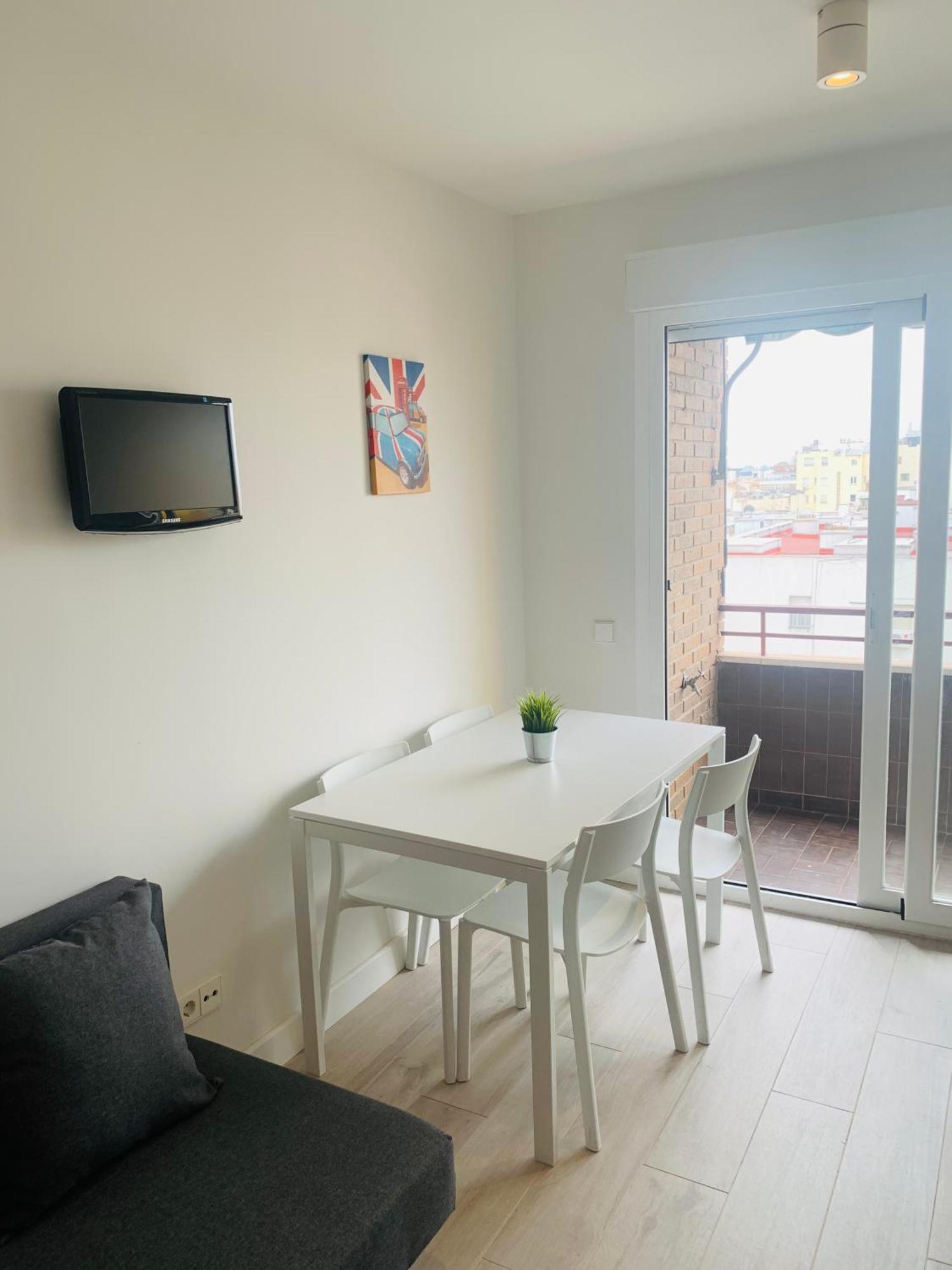 마드리드 Pisos Con Piscina Barrio Exclusivo-Wizinkcenter Alquiler Temporada 아파트 외부 사진